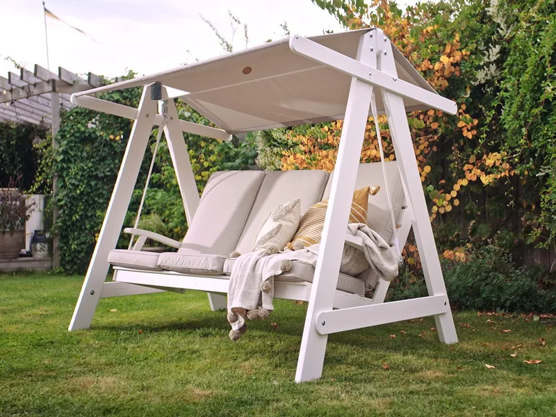 Hængekøje Hillerstorp Aspö - Hvid - Havemøbler - Havesofaer & bænke - Hængesofaer