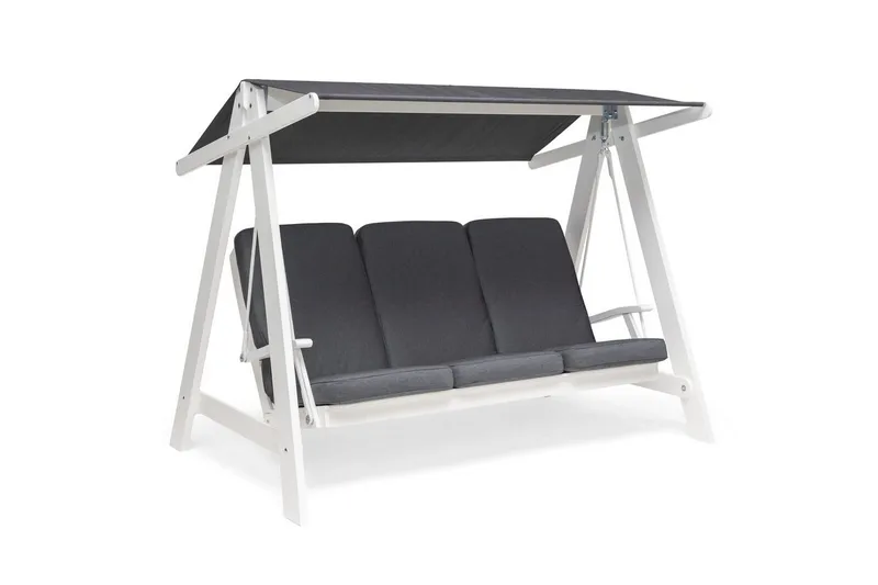 Hængekøje Hillerstorp Aspö Hvid/Grå - Hvid/Grå - Havemøbler - Havesofaer & bænke - Hængesofaer