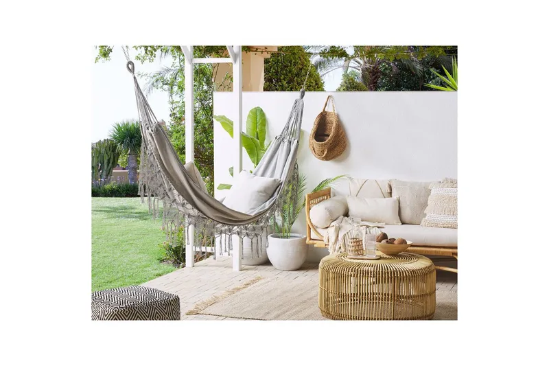 Hængekøje Rocca - Lys grå - Havemøbler - Havesofaer & bænke - Hængekøjer