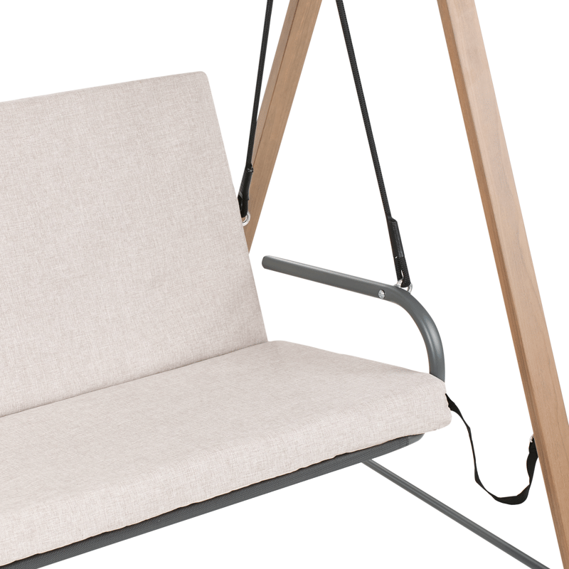 Hængekøje udendørs Bonagia Stål - Beige/Grå/Brun - Havemøbler - Havesofaer & bænke - Hængesofaer