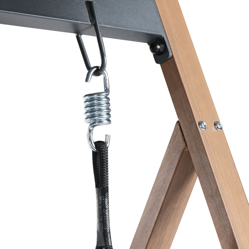 Hængekøje udendørs Bonagia Stål - Grå/Brun - Havemøbler - Havesofaer & bænke - Hængesofaer