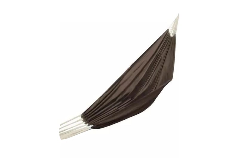 Foldbar Hængekøje 2-Personers Brun 360 X 150 Cm - Brun - Havemøbler - Havesofaer & bænke - Hængekøjer