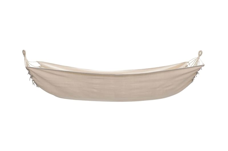 Hængekøje, Cremefarvet, 260X150 Cm - Creme - Havemøbler - Havesofaer & bænke - Hængekøjer