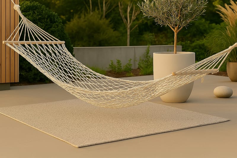 Ubud Hængekøje - Offwhite/Natur - Havemøbler - Havesofaer & bænke - Hængekøjer