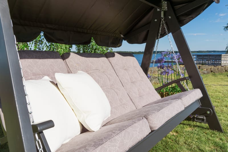 Hængekøjesofa Hillerstorp Dalom - Grå - Havemøbler - Havesofaer & bænke - Hængesofaer