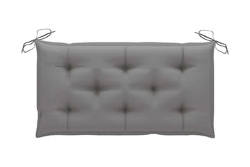 2-personers gyngesofa med palmeblade og hynde 202 cm bambus - Brun - Havemøbler - Havesofaer & bænke - Hængesofaer
