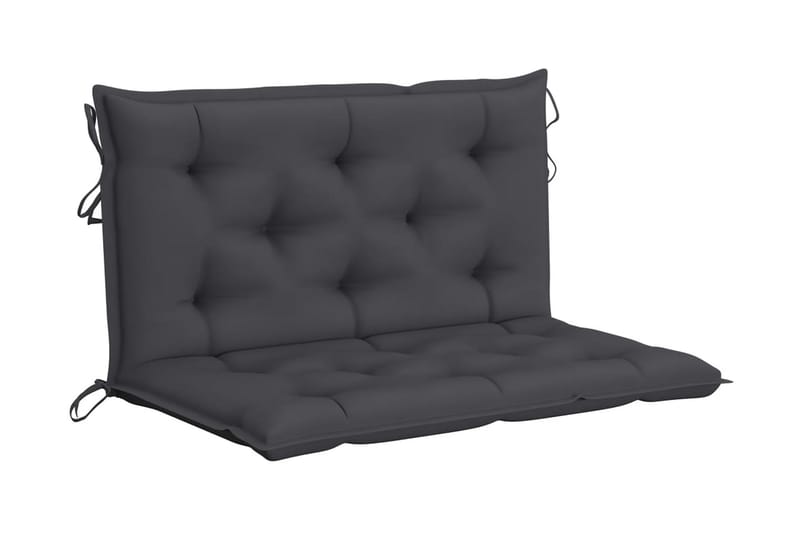 2-personers gyngesofa med palmeblade og hynde 202 cm bambus - Brun - Havemøbler - Havesofaer & bænke - Hængesofaer