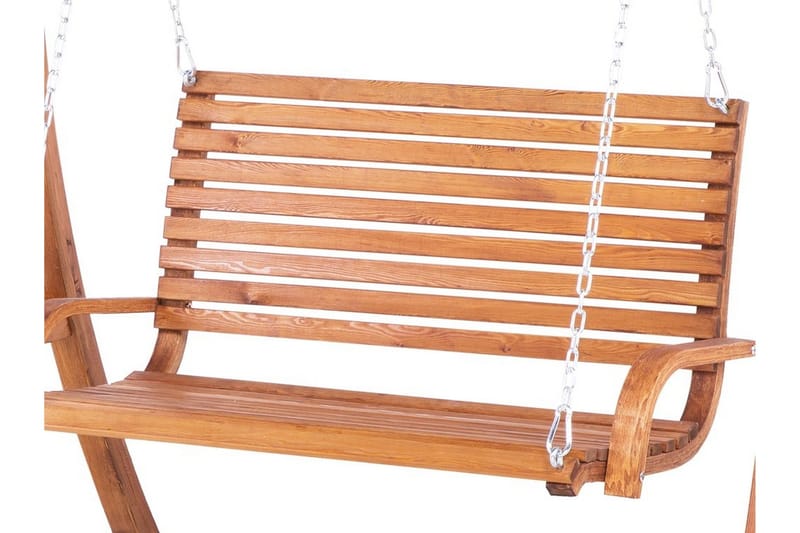 Andria hængesofa 164 cm - Træ / natur - Havemøbler - Havesofaer & bænke - Hængesofaer