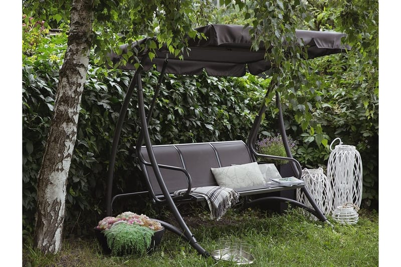 Bogart Hængende sofa 190 cm - Grå - Havemøbler - Havesofaer & bænke - Hængesofaer
