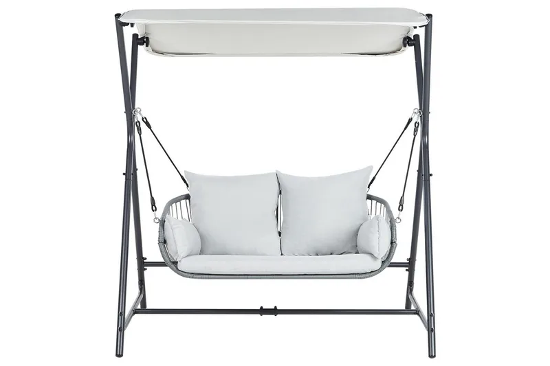 Hængesofa Fiastra - Lys grå - Havemøbler - Havesofaer & bænke - Hængesofaer