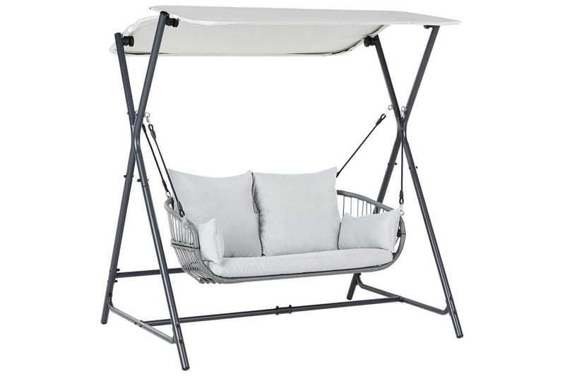 Hængesofa Fiastra, Lys grå