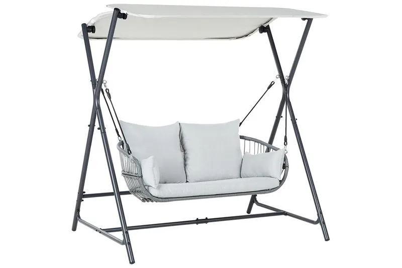 Hængesofa Fiastra, Lys grå