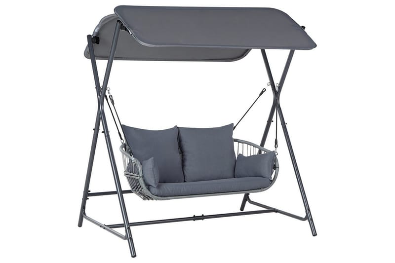 Hængesofa Fiastra - Mørkegrå - Havemøbler - Havesofaer & bænke - Hængesofaer