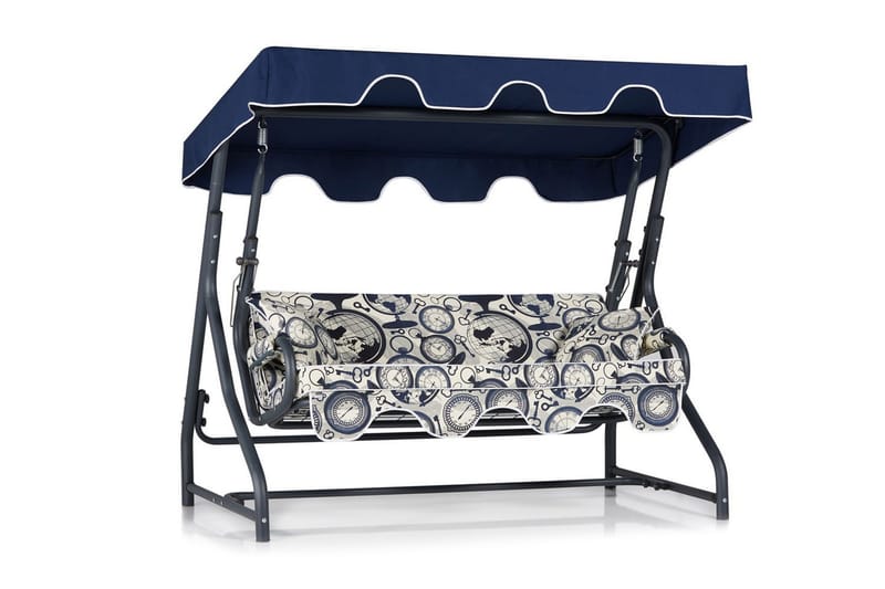 Gowanda 3-personers hængekøje - Flerfarvet - Havemøbler - Havesofaer & bænke - Hængesofaer