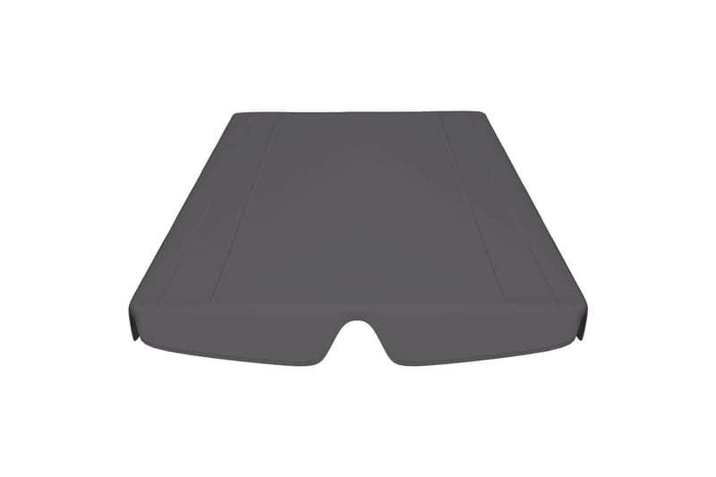 udskiftelig baldakin til gyngesofa 150/130x70/105 cm - Antracit - Havemøbler - Havesofaer & bænke - Hængesofaer - Hængesofa tag