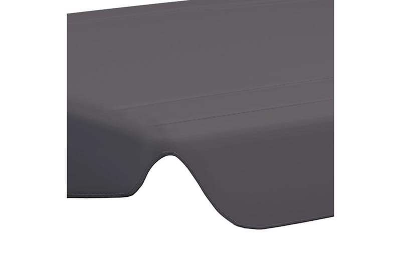 udskiftelig baldakin til gyngesofa 150/130x70/105 cm - Antracit - Havemøbler - Havesofaer & bænke - Hængesofaer - Hængesofa tag