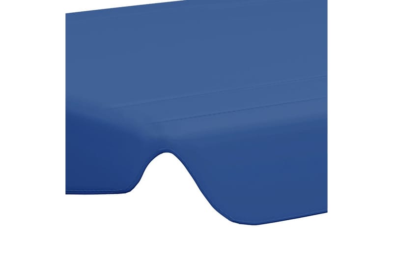 udskiftelig baldakin til gyngesofa 188/168x110/145 cm blå - Blå - Hængesofa tag