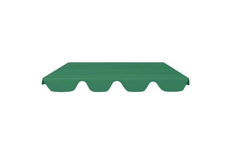 udskiftelig baldakin til gyngesofa 188/168x110/145 cm grøn - Grøn - Hængesofa tag