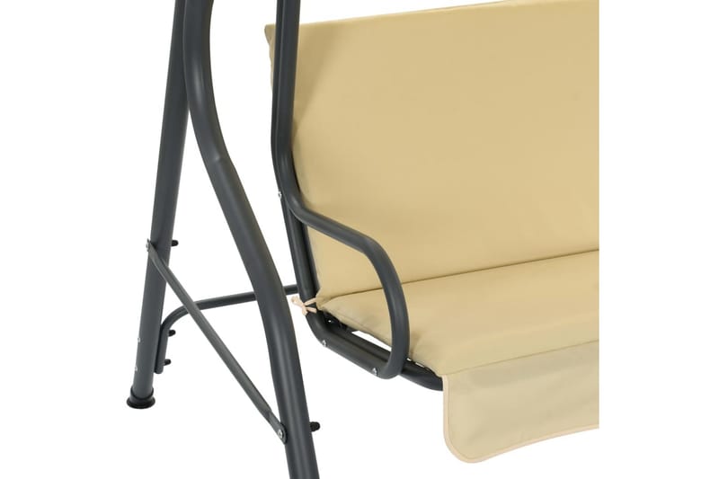 Havegyngestol 170 X 110 X 153 Cm Cremefarvet - Creme - Havemøbler - Havesofaer & bænke - Hængesofaer