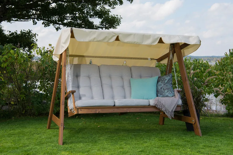Hillerstorp Dalom Hammocktag Slöinge - Beige - Havemøbler - Havesofaer & bænke - Hængesofaer - Hængesofa tag