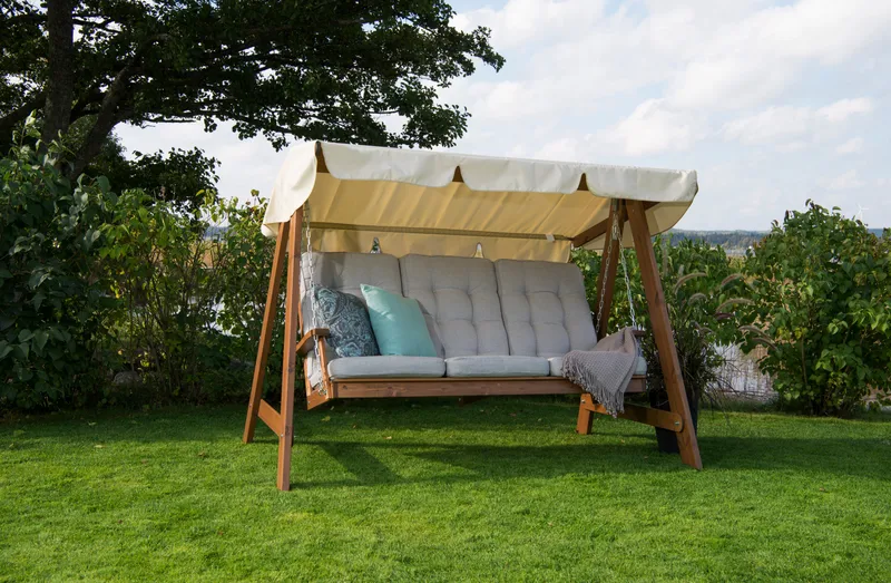 Hillerstorp Dalom Hammocktag Slöinge - Beige - Havemøbler - Havesofaer & bænke - Hængesofaer - Hængesofa tag