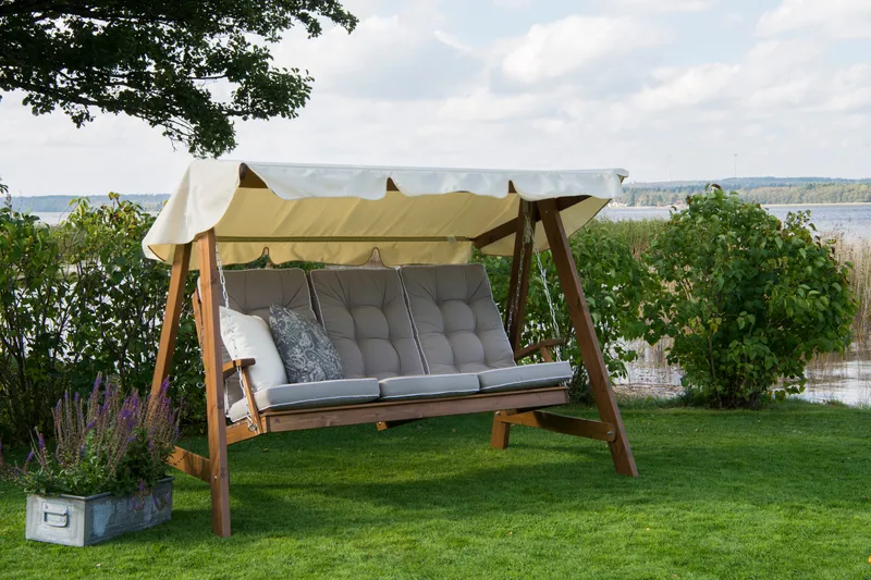 Hillerstorp Dalom Hammocktag Slöinge - Beige - Havemøbler - Havesofaer & bænke - Hængesofaer - Hængesofa tag