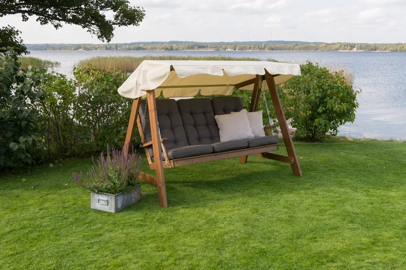Hillerstorp Dalom Hammocktag Slöinge - Beige - Havemøbler - Havesofaer & bænke - Hængesofaer - Hængesofa tag