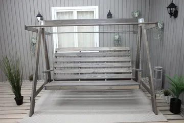 Pelle Hængesofa Grå - KWA - Havemøbler - Havesofaer & bænke - Hængesofaer