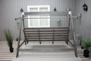 Pelle Hængesofa Grå - KWA - Havemøbler - Havesofaer & bænke - Hængesofaer