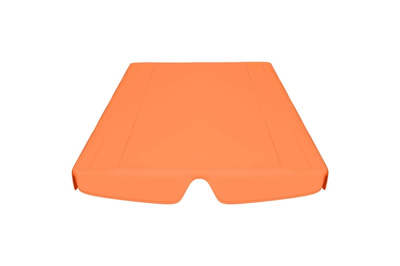 Udskiftelig baldakin til gyngesofa 192x147cm 270 g/m² orange - Orange - Havemøbler - Havesofaer & bænke - Hængesofaer - Hængesofa tag