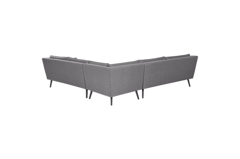 Hörnsoffa Beliani Loretello Beige/grå Grey - Havemøbler - Havesofaer & bænke - Havesofaer