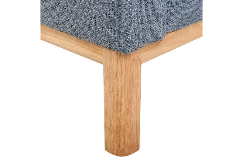 Hörnsoffa Beliani Sosjo Beige, ljust trä, Högervänd blue||Light colored wood Left-faced - Møbler - Sofaer - Hjørnesofa - Hjørnesofa med chaiselong