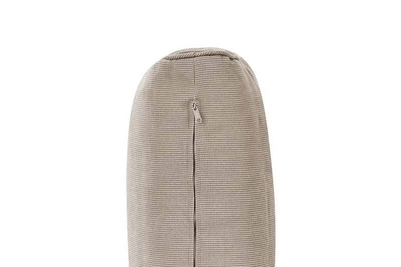 Hörnsoffa Beliani Timor Ljus trä/grått/beige, Ja Dark wood||Grey||Beige - Havemøbler - Havesofaer & bænke - Havesofaer