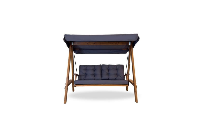 Have dobbelt gyngebord Taharoa Antracit - Antracit - Havemøbler - Havesofaer & bænke - Gyngesofa