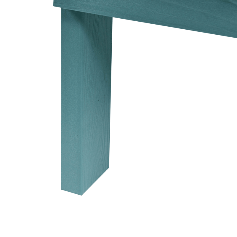 Havebænk Adirondack 125 cm - Blå - Havemøbler - Havesofaer & bænke - Udendørs bænk & havebænk