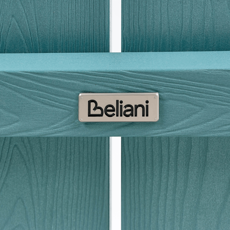 Havebænk Adirondack 125 cm - Blå - Havemøbler - Havesofaer & bænke - Udendørs bænk & havebænk