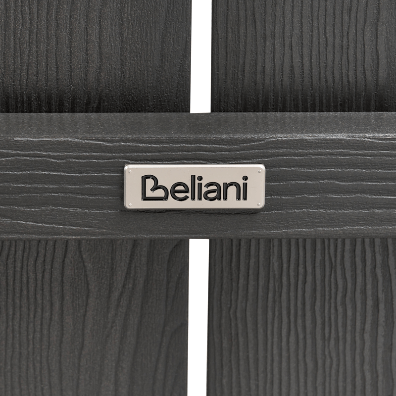 Havebænk Adirondack 125 cm - Grå - Havemøbler - Havesofaer & bænke - Udendørs bænk & havebænk