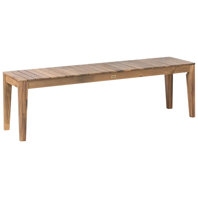 Havebænk Chioggia 155 cm akacietræ, Brun