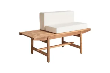 Havebænk Giaveno - 135x65x84 cm - Havemøbler - Havesofaer & bænke - Udendørs bænk & havebænk