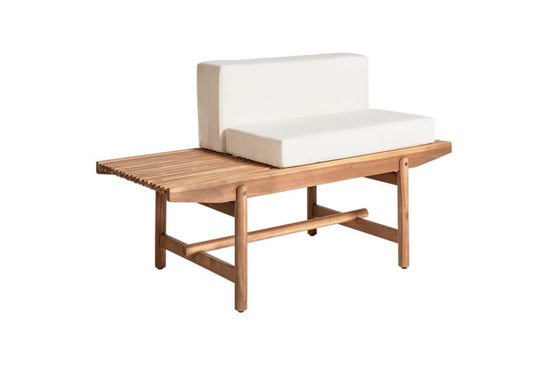 Havebænk Giaveno - 135x65x84 cm - Havemøbler - Havesofaer & bænke - Udendørs bænk & havebænk