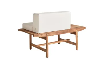 Havebænk Giaveno - 135x65x84 cm - Havemøbler - Havesofaer & bænke - Udendørs bænk & havebænk