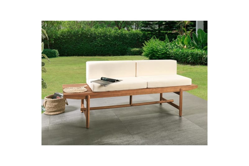 Havebænk Giaveno - 210x65x84 cm - Havemøbler - Havesofaer & bænke - Udendørs bænk & havebænk