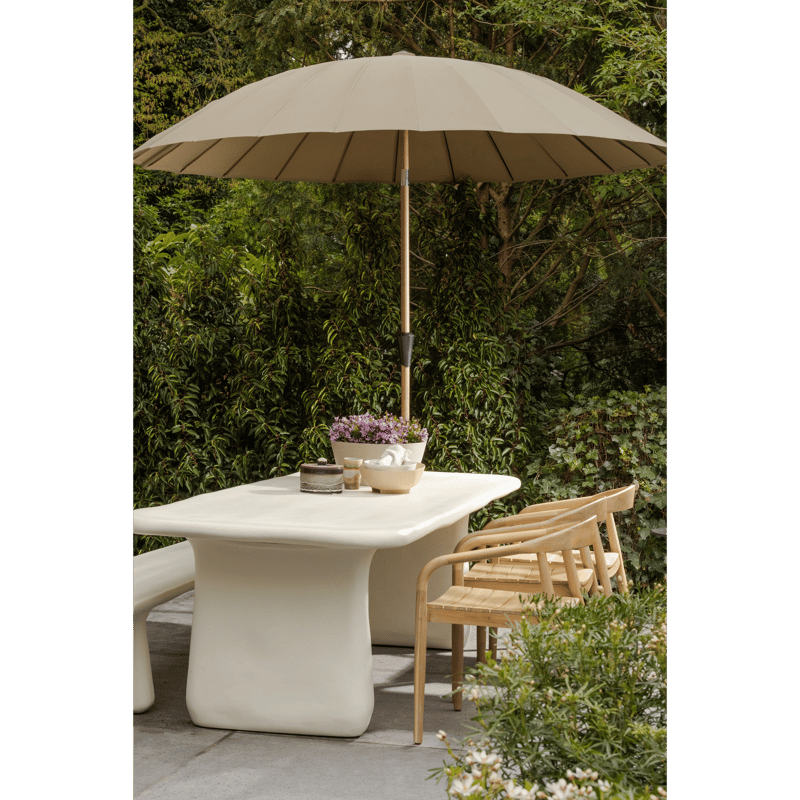 Havebænk Loggia 227 cm udendørs - Natur - Havemøbler - Havesofaer & bænke - Udendørs bænk & havebænk