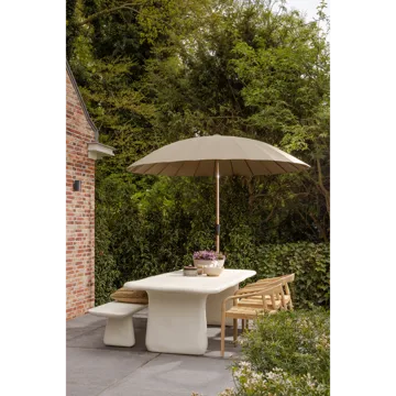 Havebænk Loggia 227 cm udendørs - Natur - Havemøbler - Havesofaer & bænke - Udendørs bænk & havebænk