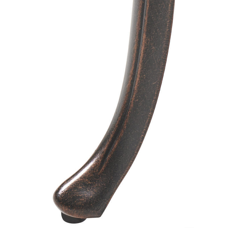 Havebænk Piura 88 cm Aluminium - Brun - Havemøbler - Havesofaer & bænke - Udendørs bænk & havebænk