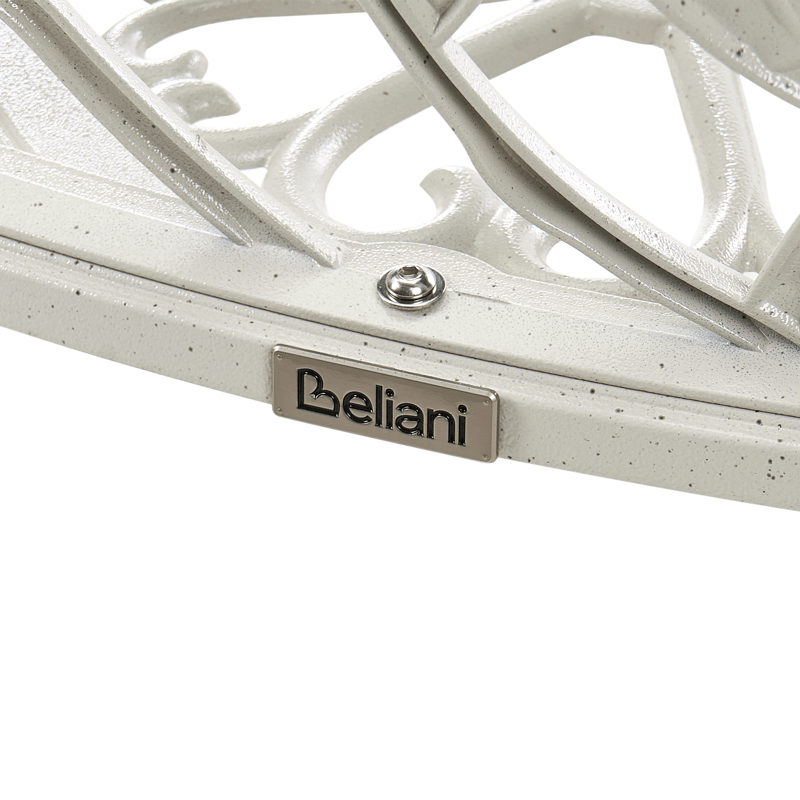 Havebænk Piura 88 cm Aluminium - Hvid - Havemøbler - Havesofaer & bænke - Udendørs bænk & havebænk