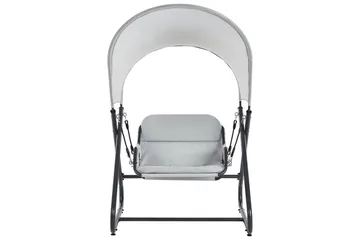 Havegynge Solagna - Lys grå, 114x117x182 cm - Havemøbler - Havesofaer & bænke - Gyngesofa