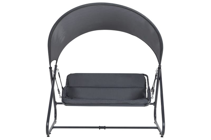 Havegynge Solagna - Mørkegrå, 168x113x187 cm - Havemøbler - Havesofaer & bænke - Gyngesofa