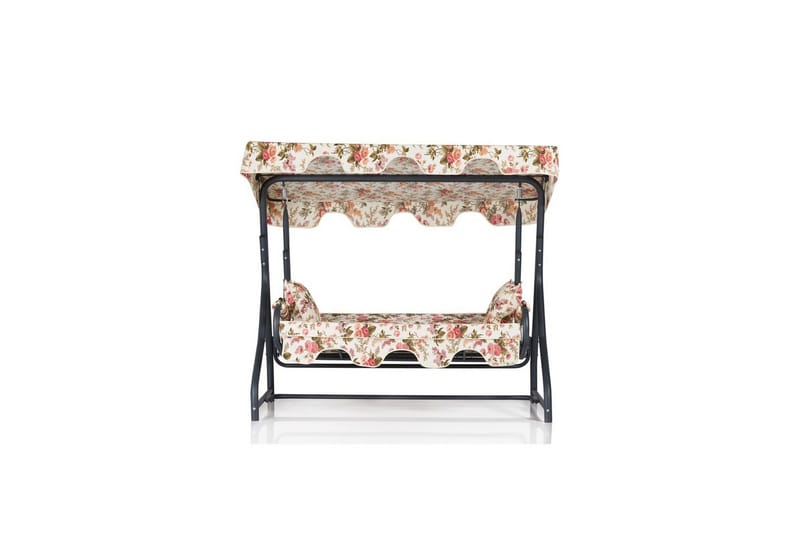 Havemøbelsæt Til Tre, Gyngestol Gowanda (200 x 165 x 110 cm) Multifarvet 2 - Multifarvet 2 - Havemøbler - Havesofaer & bænke - Hængesofaer