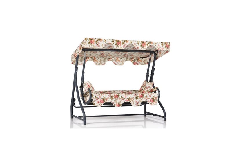 Havemøbelsæt Til Tre, Gyngestol Gowanda (200 x 165 x 110 cm) Multifarvet 2 - Multifarvet 2 - Havemøbler - Havesofaer & bænke - Hængesofaer